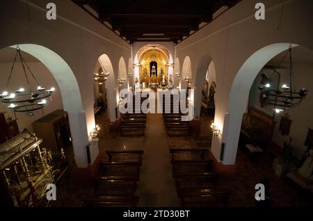 Madrid, 09/17/2019. Paroisse de San Pedro Apóstol, à Barajas, dans les paroisses de Madrid Series. Photo ARCHDC de Maya Balanya. Crédit : Album / Archivo ABC / Maya Balanya Banque D'Images