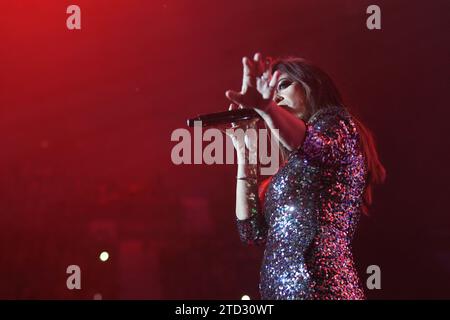 Madrid, 03/23/2019. La nuit de Cadena 100. In the image, concert de Vanesa Martín. Photo : Isabel Permuy Archdc. Crédit : Album / Archivo ABC / Isabel B Permuy Banque D'Images