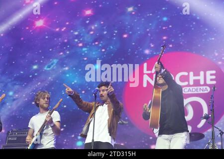 Madrid, 03/23/2019. La nuit de Cadena 100. Dans l'image, concert de Taburete. Photo : Isabel Permuy Archdc. Crédit : Album / Archivo ABC / Isabel B Permuy Banque D'Images