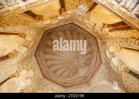 Córdoba, 10/19/2018. Journées d'architecture sur les dômes de la maqsura de la Mosquée Cathédrale. Photo : Roldán Serrano ARCHCOR. Crédit : Album / Archivo ABC / Roldán Serrano Banque D'Images