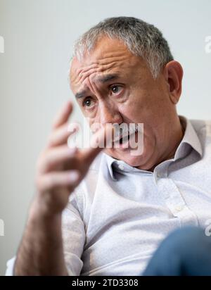 Madrid, 05/28/2019. Entretien avec Pepe Álvarez, secrétaire général de l’UGT. Photo : Ignacio Gil Archdc. Crédit : Album / Archivo ABC / Ignacio Gil Banque D'Images