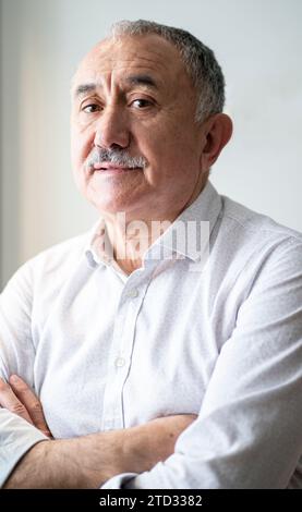 Madrid, 05/28/2019. Entretien avec Pepe Álvarez, secrétaire général de l’UGT. Photo : Ignacio Gil Archdc. Crédit : Album / Archivo ABC / Ignacio Gil Banque D'Images