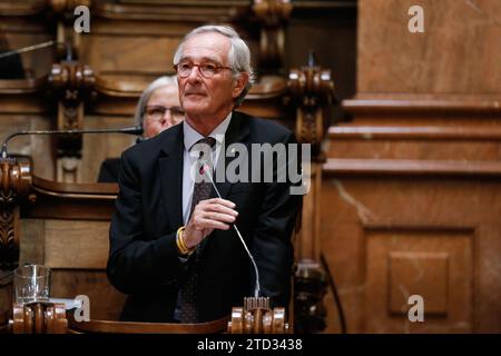 Barcelone, 06/12/2019. Dernière session plénière du conseil municipal de Barcelone. Dans l'image, Xavier Trías. Photo : Marta Dias. ARCHDC. Crédit : Album / Archivo ABC / Marta Días Banque D'Images