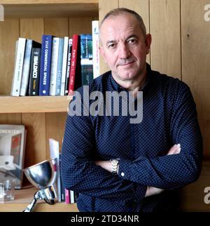 Madrid, 04/03/2019. Entretien avec l'écrivain Philippe Claudel. Photo : Ernesto Agudo. Archdc. Crédit : Album / Archivo ABC / Ernesto Agudo Banque D'Images