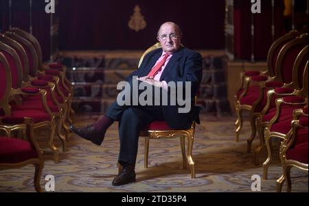 Madrid, 01/29/2015. Jose Antonio Escudero, professeur d'histoire juridique. Directeur Académie de jurisprudence et de législation photo Oscar del Pozo ARCHDC. Crédit : Album / Archivo ABC / Oscar del Pozo Banque D'Images