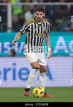 Gênes, Italie, 15 décembre 2023. Manuel Locatelli de la Juventus lors du match de Serie A à Luigi Ferraris, Gênes. Le crédit photo devrait se lire : Jonathan Moscrop / Sportimage Banque D'Images