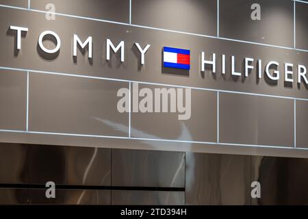 Melbourne, Australie : 12-5-2023, Tommy Hilfiger Store Sign Banque D'Images