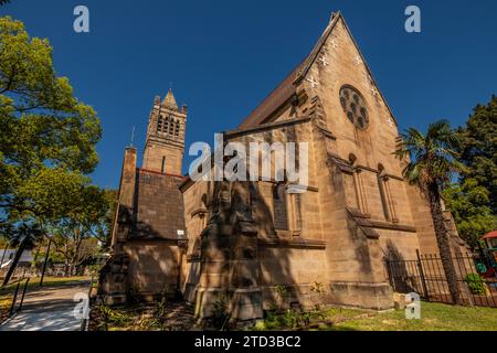 Maisons mitoyennes victoriennes à Glebe, Sydney, NSW, Australie. Banque D'Images