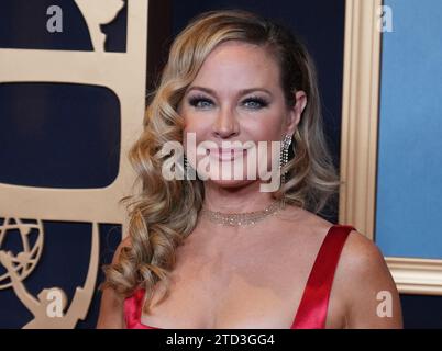 Sharon case arrive à la 50e cérémonie annuelle des Daytime Emmy Awards qui se tient à l’hôtel The Westin Bonaventure à Los Angeles, CA, le vendredi 15 décembre 2023. (Photo de Sthanlee B. Mirador/Sipa USA) Banque D'Images