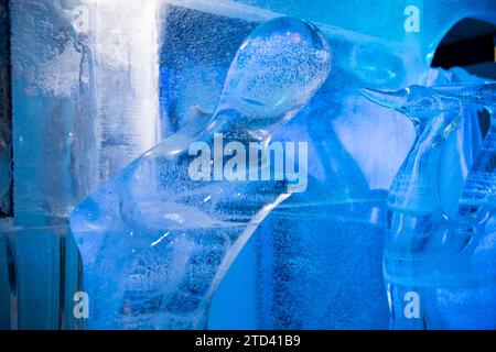 Magic Ice Bar, Oslo, Norvège Banque D'Images