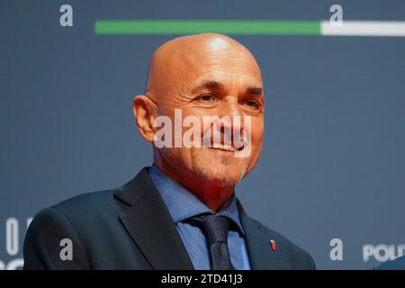 Castel san'Antangelo, Rome, Italie, 16 décembre 2023, Luciano Spalletti pendant Atreju, manifestation politique organisée par Fratelli d'Italia, le parti de Giorgia Meloni - troisième jour - Actualités Banque D'Images