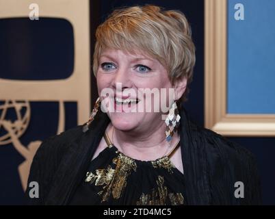 Alison Arngrim arrive à la 50e cérémonie annuelle des Daytime Emmy Awards qui se tient à l’hôtel The Westin Bonaventure à Los Angeles, CA, le vendredi 15 décembre 2023. (Photo de Sthanlee B. Mirador/Sipa USA) Banque D'Images