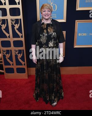 Alison Arngrim arrive à la 50e cérémonie annuelle des Daytime Emmy Awards qui se tient à l’hôtel The Westin Bonaventure à Los Angeles, CA, le vendredi 15 décembre 2023. (Photo de Sthanlee B. Mirador/Sipa USA) Banque D'Images