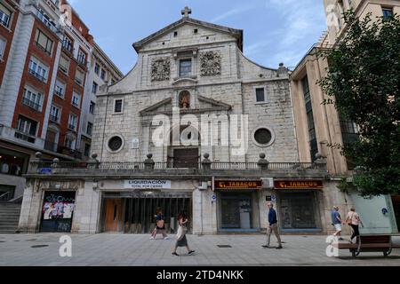 Église urbaine du 17e siècle, IGLESIA DE LA ANUNCIACIÓN, Santander, Cantabrie, Espagne, Europe Banque D'Images