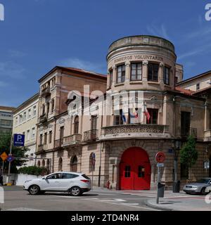 Royal Volunteer Fire Department Santander, Santander, Cantabrie, Espagne, Europe Banque D'Images