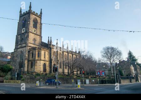 Christ Church, pont de Sowerby Banque D'Images