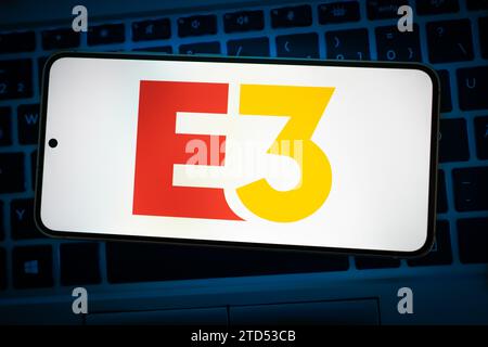 Salon Electronic Entertainment Expo à Los Angeles en Californie appelé E3 Banque D'Images