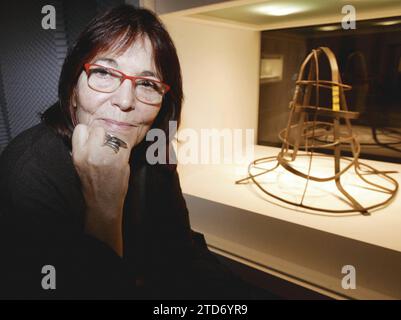 Madrid, 03/10/2007. La fondation ICO réunit dans une exposition, «Projects. Susana Solano', plus de 40 projets créés par Susana Solano pour les environnements urbains et les espaces architecturaux. Photo : Sigefredo ARCHDC. Crédit : Album / Archivo ABC / Sigefredo Camarero Banque D'Images