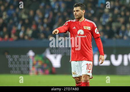 1. Bundesliga - VfL Bochum - Union Berlin Am 16.12.2023 im Vonovia Ruhrstadion in Bochum Kevin Volland (Union Berlin 10) gestikuliert Foto : osnapix les règlements DFL interdisent toute utilisation de photographies comme séquences d ' images et/ou quasi-vidéos Banque D'Images