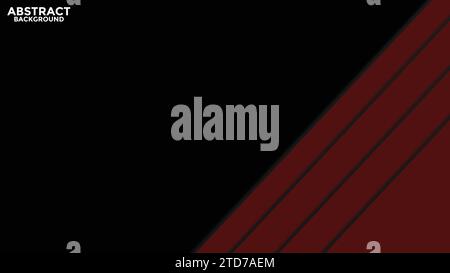 fond noir abstrait pour les affaires. illustration vectorielle Illustration de Vecteur