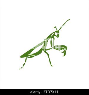 Icône Mantis Illustration de Vecteur