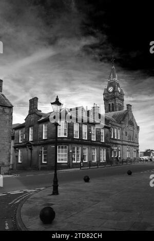 Le bâtiment de la mairie d'Annan, Dumfries et Galloway, Écosse, Royaume-Uni Banque D'Images