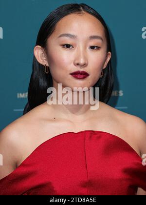 BEVERLY HILLS, LOS ANGELES, CALIFORNIE, États-Unis - DÉCEMBRE 16 : l'actrice Ji-young Yoo arrive au 21e gala annuel inoubliable Asian American Awards qui s'est tenu à l'hôtel Beverly Hilton le 16 décembre 2023 à Beverly Hills, Los Angeles, Californie, États-Unis. (Photo de Xavier Collin/image Press Agency) Banque D'Images