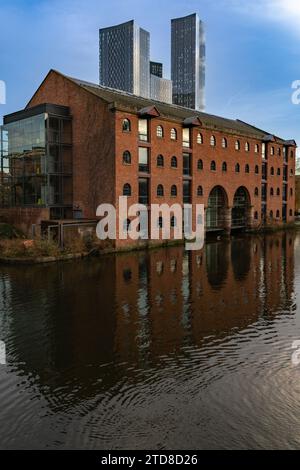 Castlefield Basin, Deansgate, Manchester 3 Banque D'Images