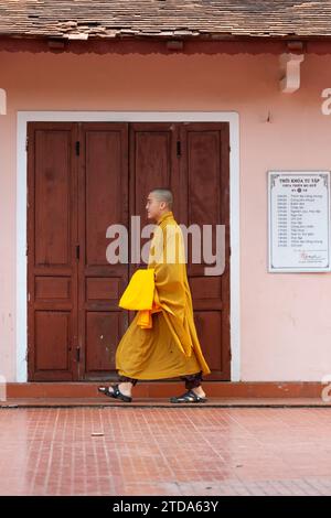 La pagode Thien Mu (à savoir la pagode de la fée du ciel), également connue sous le nom de pagode Linh Mu, est l'une des pagodes les plus fascinantes et anciennes de la ville de Hué (CTK Ph Banque D'Images