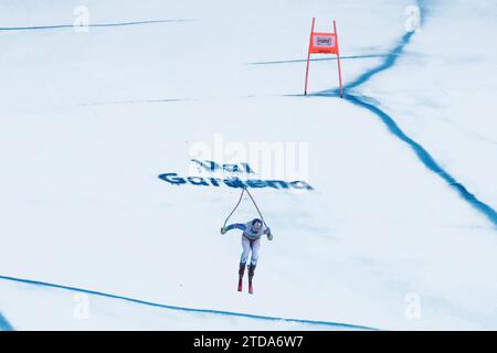 Val Gardena, Tyrol du Sud, Italie. 16 décembre 2023. Audi FIS coupe du monde de ski finale 2023 jour 3 ; deuxième descente masculine ; Maxence Muzaton crédit : action plus Sports/Alamy Live News Banque D'Images