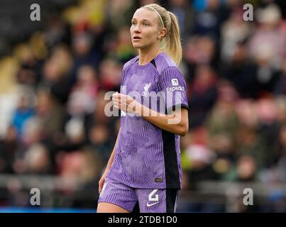 Leigh, Royaume-Uni. 17 décembre 2023. Emma Koivisto de Liverpool lors du match de FA Women's Super League à Leigh Sports Village, Leigh. Le crédit photo devrait se lire : Andrew Yates/Sportimage crédit : Sportimage Ltd/Alamy Live News Banque D'Images