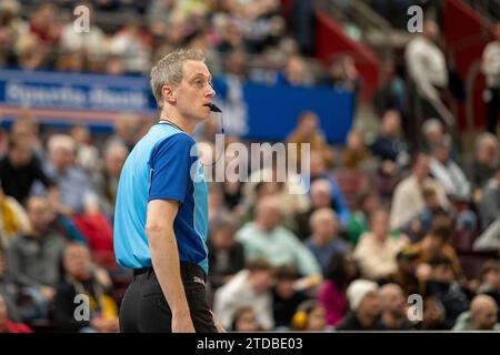 Ludwigsburg, Deutschland. 17 décembre 2023. Christof Madinger, GER, MHP Riesen Ludwigsburg vs Syntainics MBC, Basketball, Bundesliga, easycredit BBL, 11. Spieltag, Spielzeit 2023/2024, 17.12.2023, photo : Eibner-Pressefoto/Sascha Walther crédit : dpa/Alamy Live News Banque D'Images