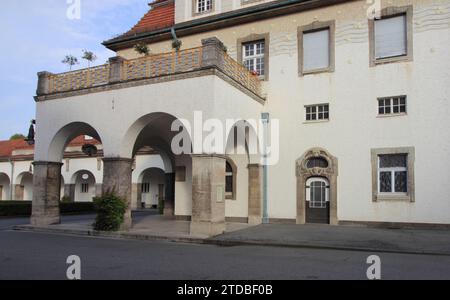 Bad Nauheim, Allemagne 14 octobre 2016: Bad Nauheim est une ville dans le district de Wetteraukreis de l'état de Hesse en Allemagne Banque D'Images