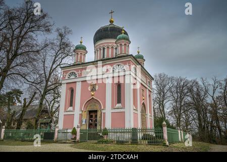 Alexander-Newski-Gedächtniskirche, Kolonie Alexandrowka, Potsdam, Brandenburg, Deutschland Banque D'Images