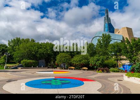 Musée canadien des droits de la personne, Winnipeg, Manitoba, Canada, Amérique du Nord Banque D'Images