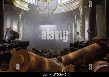 Harry Potter, Gringott Bank, Warner Studios London Banque D'Images