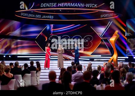 Lena Kesting (ZDF Moderatorin), Denise Herrmann-Wick (Biathlon), Sven ...