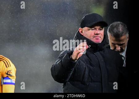 Birmingham, Royaume-Uni. 18 décembre 2023. Manager Wayne Rooney (Manager Birmingham City) lors du Sky Bet Championship match entre Birmingham City et Leicester City à St Andrews, Birmingham le lundi 18 décembre 2023. (Photo : Kevin Hodgson | MI News) crédit : MI News & Sport / Alamy Live News Banque D'Images