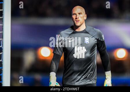 Birmingham, Royaume-Uni. 18 décembre 2023. Le gardien de but John Ruddy (21 Birmingham City) lors du Sky Bet Championship match entre Birmingham City et Leicester City à St Andrews, Birmingham le lundi 18 décembre 2023. (Photo : Kevin Hodgson | MI News) crédit : MI News & Sport / Alamy Live News Banque D'Images