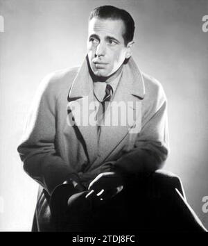 12/31/1939. Humphrey Bogart, une icône évidente du cinéma et du théâtre américains. Crédit : Album / Archivo ABC Banque D'Images