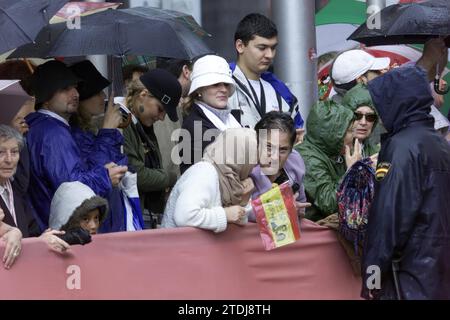 05/21/2004. Madrid 05-22-04 mariage royal de S.A.R. le Prince des Asturies avec Mme Letizia Ortiz Rocasolano.photo:Angel de Antonio. Crédit : Album / Archivo ABC / Ángel de Antonio Banque D'Images