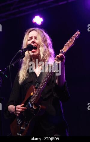 Séville, 08/20/2015. Concert de Christina Rosenvinge à Noctruama. Photo : Rocío Ruz Archsev. Crédit : Album / Archivo ABC / Rocío Ruz Banque D'Images