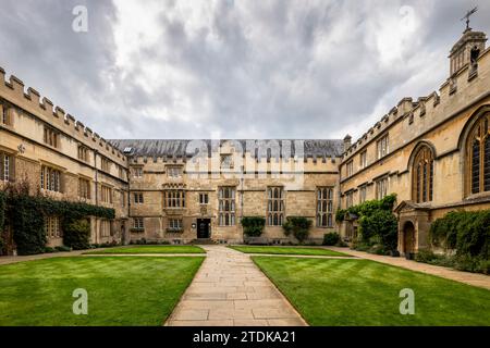 JESUS COLLEGE (1571) OXFORD UNIVERSITY OXFORD OXFORDSHIRE ROYAUME-UNI Banque D'Images