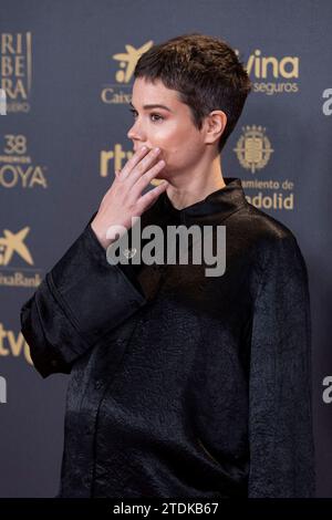 Madrid, Espagne. 18 décembre 2023. Laia Costa assiste aux candidats au dîner Goya Cinema Awards 2024 Photocall au Florida Park à Madrid. Crédit : SOPA Images Limited/Alamy Live News Banque D'Images