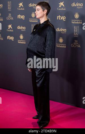 Madrid, Espagne. 18 décembre 2023. Laia Costa assiste aux candidats au dîner Goya Cinema Awards 2024 Photocall au Florida Park à Madrid. Crédit : SOPA Images Limited/Alamy Live News Banque D'Images