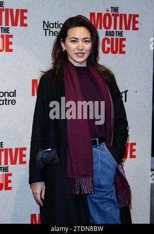 Londres, Royaume-Uni. 18 décembre 2023. Jessica Henwick assiste à la soirée de presse pour 'The Motive and the Cue' au Noel Coward Theatre à Londres. (Photo Brett Cove/SOPA Images/Sipa USA) crédit : SIPA USA/Alamy Live News Banque D'Images