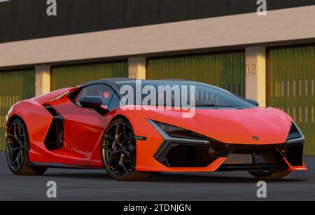 Lamborghini Revuelto est le successeur du modèle Aventador Banque D'Images