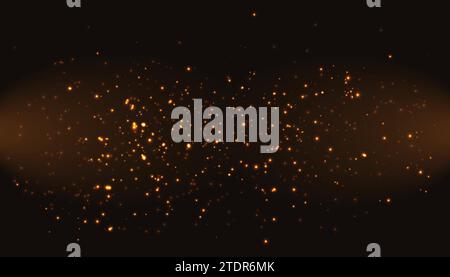 vector belle bannière de fond de motif bokeh, conception d'effets bokeh Illustration de Vecteur