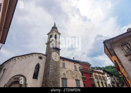 Breno : Église Saint Antoine Abbé (Chiesa di Sant'Antonio Abate) à Brescia, Lombardie, Lombardie, Italie Banque D'Images