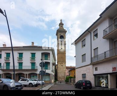 Grumello del Monte : église Chiesa di San Nicola à Bergame, Lombardie, Lombardie, Italie Banque D'Images